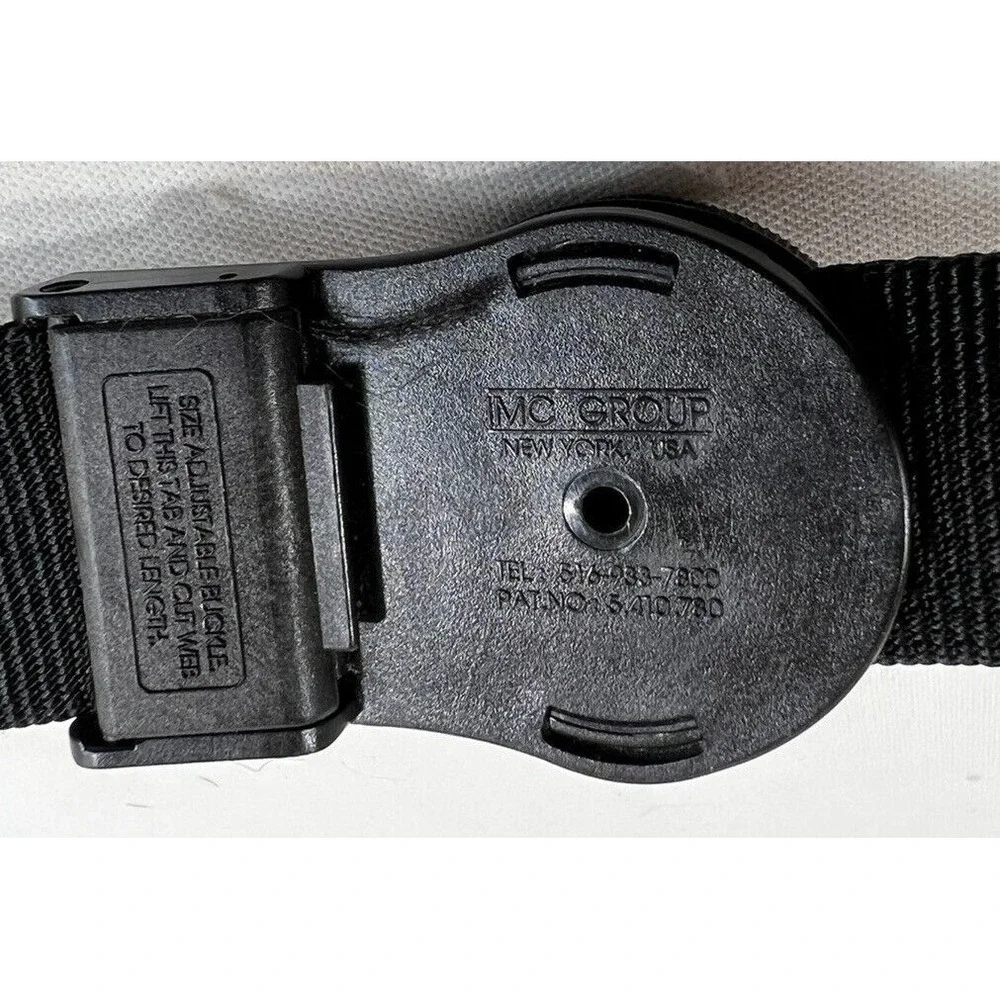 Wilderness Society Belt Mens 38 Embroidered Geometric Canvas Outdoor Casual
